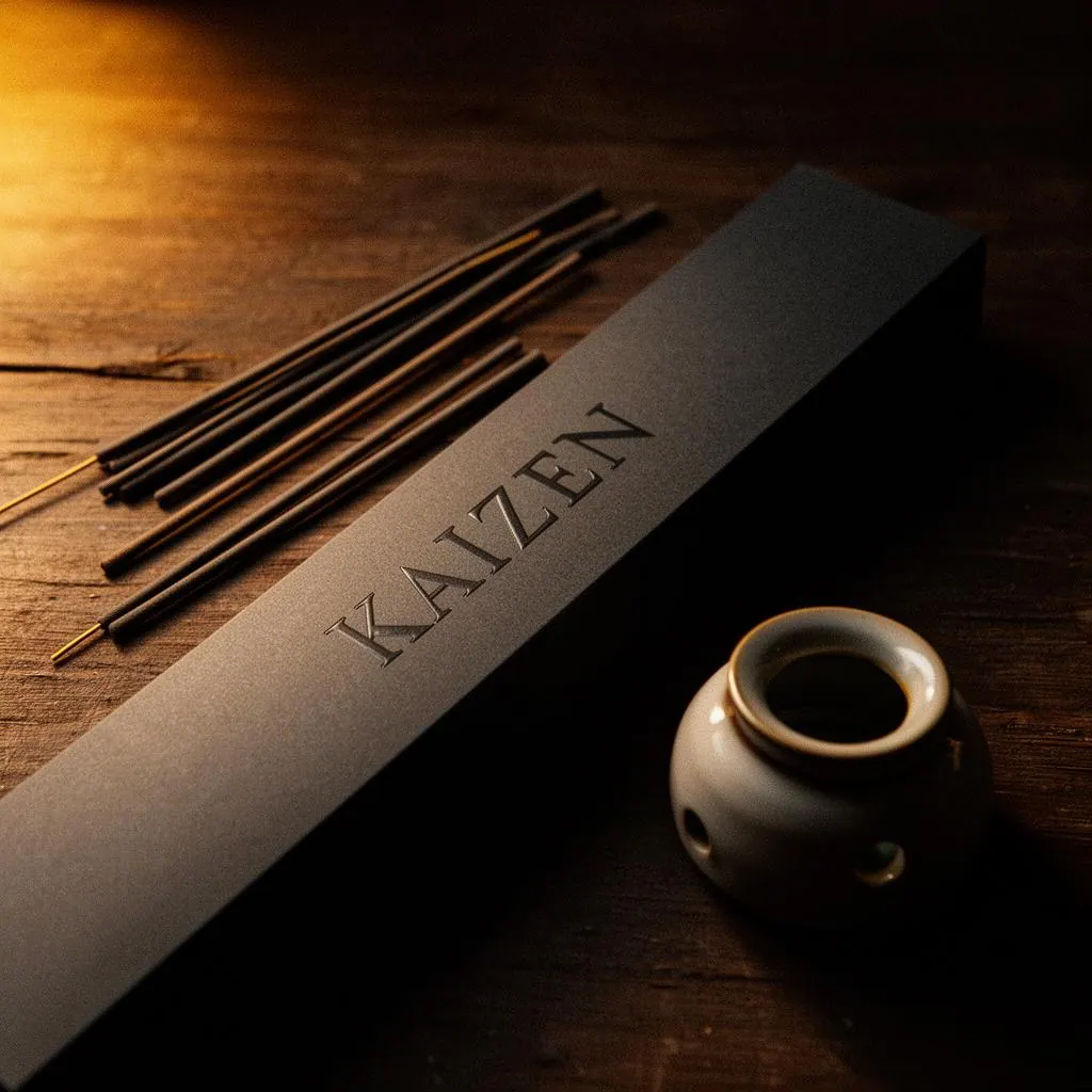 Black Tea Incense packaging