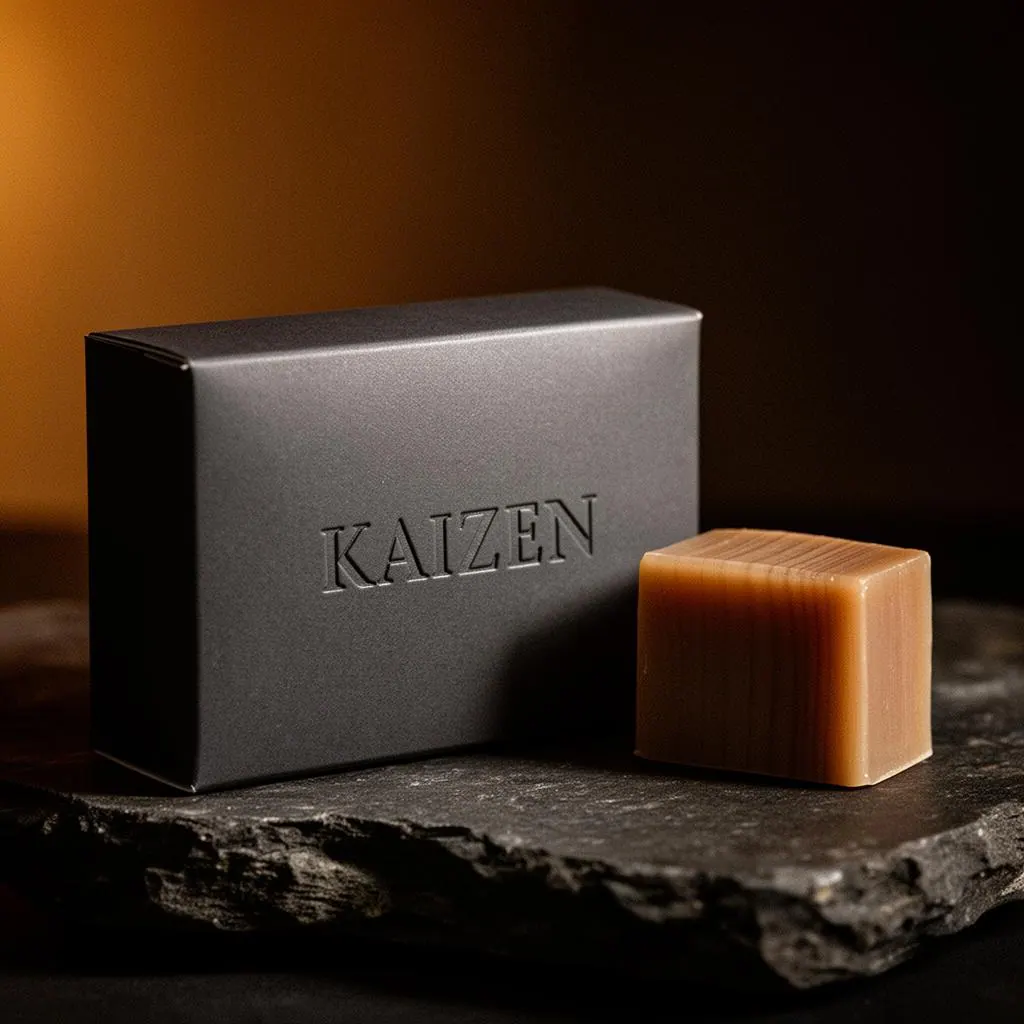 Hinoki Soap packaging